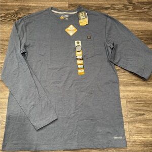 Noble Outfitters Men's Blue Long Sleeve Shirt